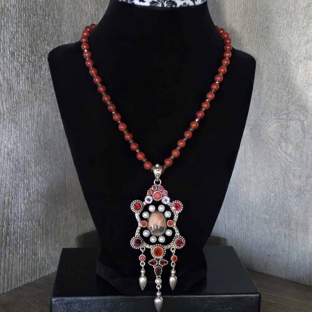 Nicky Butler RAJ COLLECTION Limited Edition Pendant Necklace 925 Sterling Silver